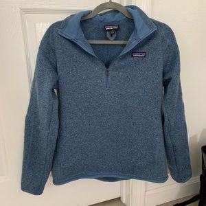 Patagonia better sweater 1/4 zip (s)